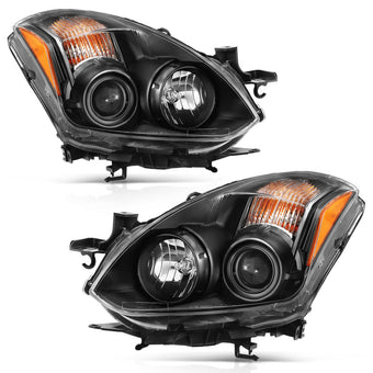 compare product ANZO 2010-2013 Nissan Altima Projector Headlight Black (Halogen Type)