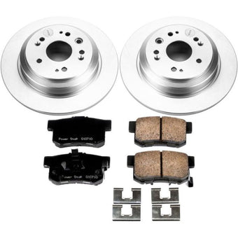 compare product Power Stop 10-11 Honda Accord Crosstour Rear Z17 Evolution Geomet Coated Brake Kit