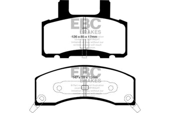 compare product EBC 90-93 Chevrolet C20 8600 LB Ultimax2 Front Brake Pads