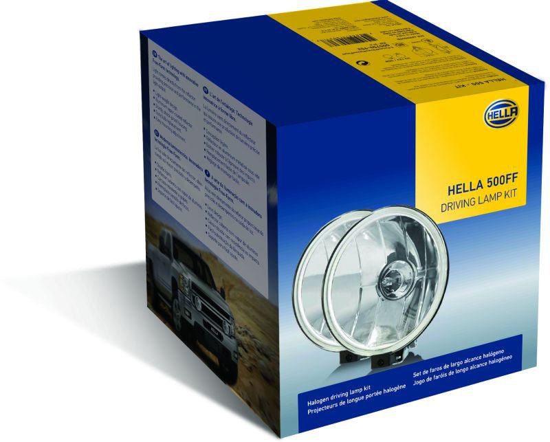 Hella 500FF 12V/55W Halogen Driving Lamp Kit - My Store