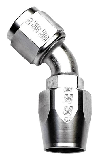 compare product Russell Performance -4 AN Endura 45 Degree Full Flow Hose End