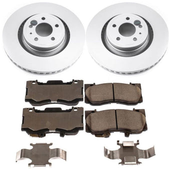 compare product Power Stop 15-19 Ford Mustang Front Z17 Evolution Geomet Coated Brake Kit