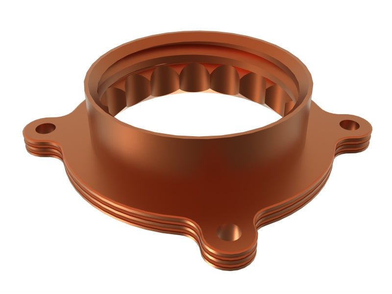 aFe Silver Bullet Throttle Body Spacers TBS 22 - 23 Toyota GR86 H4 - 2.4L - Orange - My Store