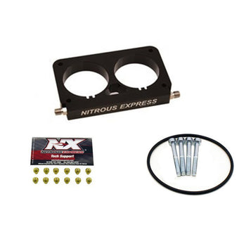 compare product Nitrous Express 96-04 Ford Mustang Cobra/Mach 1 4 Valve (Stock TB) EFI Nitrous Plate Conversion