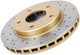 DBA 07 - 15 Acura CSX Type - S Front Street Series Drilled & Slotted Rotor w/Gold Hat - My Store
