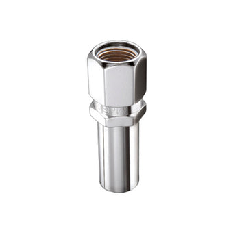 compare product McGard Hex Lug Nut (Drag Racing X-Long Shank) 7/16-20 / 13/16 Hex / 2.475in. L (Box of 100) - Chrome