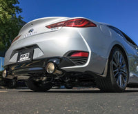 HKS 2017 Infiniti Q60 (RWD) Dual Hi - Power Titanium Tip Catback Exhaust - My Store