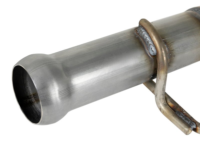 aFe POWER Twisted Steel Y - Pipe 2 - 1/4in 409 SS Exhaust System 2018 Jeep Wrangler (JL) V6 - 3.6L - My Store