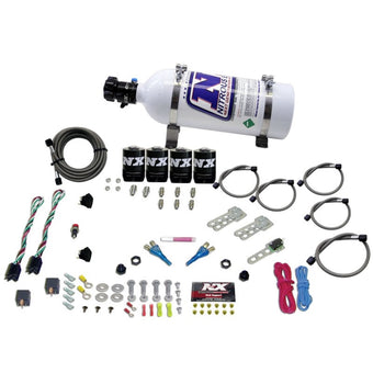 compare product Nitrous Express GM EFI Dual Stage Nitrous Kit (50-150HP x 2) w/5lb Bottle