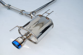 compare product Invidia 04-08 Acura TSX Q300 Rolled Titanium Tip Cat-Back Exhaust