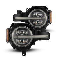 AlphaRex 21 - 23 Ford Bronco NOVA LED Projector Headlights Black - My Store
