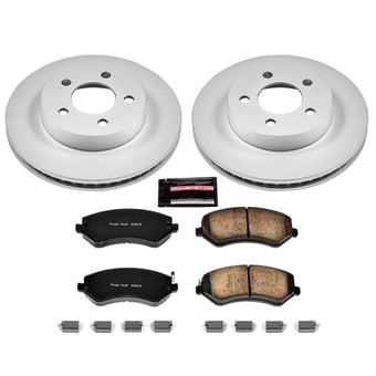 compare product Power Stop 02-07 Jeep Liberty Front Z17 Evolution Geomet Coated Brake Kit
