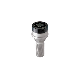 compare product McGard Wheel Lock Bolt Set - 4pk. (Cone Seat) M14X1.25 / 17mm Hex / 27.3mm Shank Length - Black