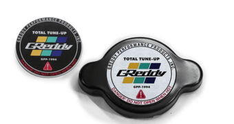 compare product GReddy Type-S No Relief Radiator Cap Most Nissan / Subaru / Mazda / Mitsubishi / Some Toyota - Black