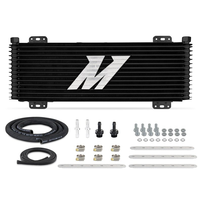 Mishimoto Universal Stacked Plate Trans Cooler 13 Row Black - My Store