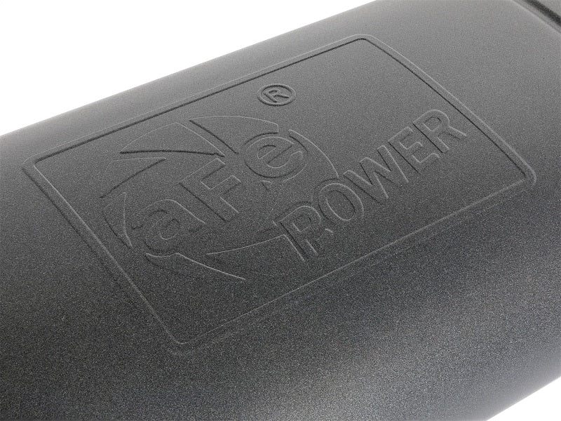 aFe MACH Force - Xp 409 SS Muffler w/ Black Finish 3in Center/Offset 22in L x 11in x 5in - Oval Body - My Store