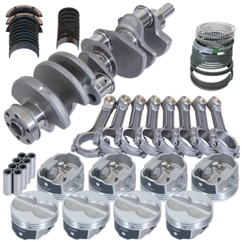 compare product Eagle Ford 351W 4.000in Crank 2.750in Journal 6.200in I-Beam Rods 4.060in Pistons Rotating Assembly