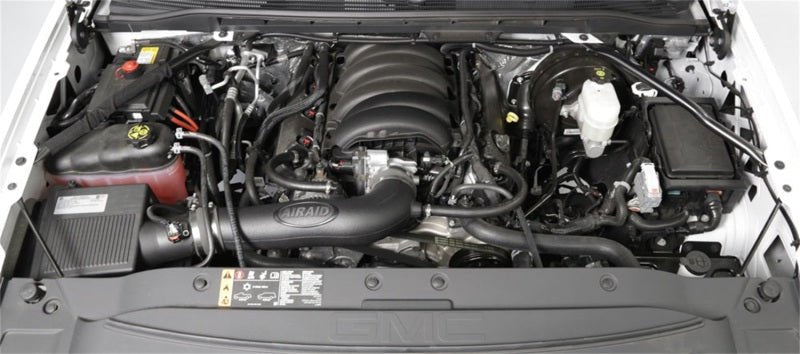 Airaid 17 - 18 GMC Sierra/Yukon V8 - 6.2L F/I Jr Intake Kit - Oiled / Red Media - My Store