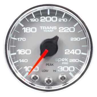 compare product Autometer Spek-Pro Gauge Trans Temp 2 1/16in 300f Stepper Motor W/Peak & Warn Slvr/Chrm