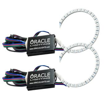 compare product Oracle 18-21 Ford Mustang LED Headlight Halo Kit - ColorSHIFT w/o Controller