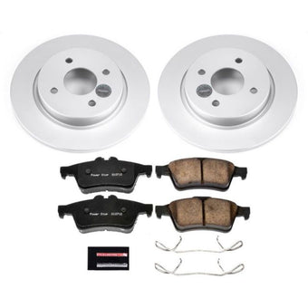 compare product Power Stop 2018 Ford EcoSport Rear Z17 Evolution Geomet Coated Brake Kit