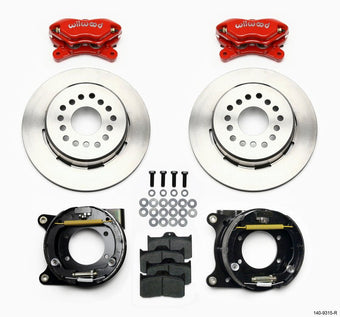 compare product Wilwood Forged Dynalite P/S Park Brake Kit Red 12 Bolt 2.75in offset Staggered Shock