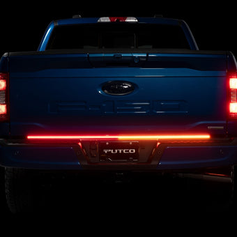 compare product Putco 2024+ Ford F150 w/Factory LED Tail Light 60in Blade Tailgate Light Bar Plug-N-Play Connector