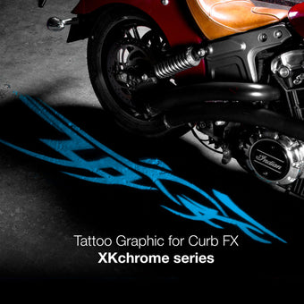 compare product XK Glow 2pc CurbFX Film+Optic Tatoo Style
