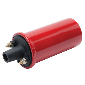 compare product Edelbrock Electronic Oil Filled Ignition Coil - Red Finish