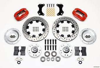 compare product Wilwood Forged Dynalite Front Kit 12.19in Drilled-Red WWE ProSpindle