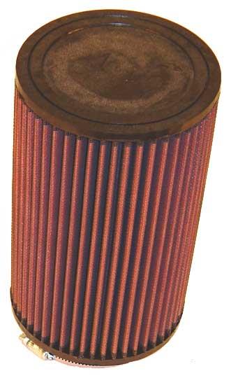 compare product K&N Filter Universal Rubber Filter Round Straight 3.5in Flange ID x 5in OD x 8.5in H