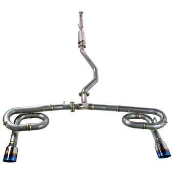 compare product Remark 2022+ Honda Civic Sport Sedan (FE2) Catback Exhaust - Dual Burnt Stainless Steel Tips
