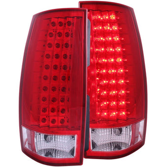 compare product ANZO 2007-2014 Chevrolet Suburban LED Taillights Red/Clear G4
