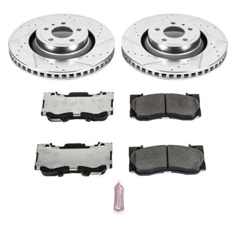 compare product Power Stop 15-19 Ford Mustang Front Z26 Street Warrior Brake Kit