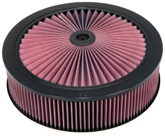 compare product K&N X-Stream Top Assembly 5.125in Flange ID / 14inx3.75in H / 1.25in Drop B