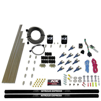 compare product Nitrous Express 10 Cyl Piranha Nozzle Direct Port Nitrous Kit (250-500HP) w/o Bottle