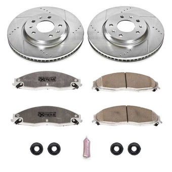 compare product Power Stop 03-05 Cadillac CTS Front Z26 Street Warrior Brake Kit