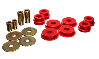 compare product Energy Suspension 03-05 Mitsubishi Lancer EVO 8 Red Rear Differential / Mustache Bar Bushing Set