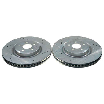 compare product Power Stop 19-22 Ford Edge Front Evolution Drilled & Slotted Rotor (Pair)