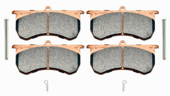 compare product Wilwood Pad Set Metallic 9115 w/ Pins & Clips GNX4
