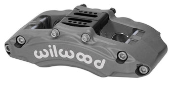 compare product Wilwood Caliper - AT6 Lug Mount Anodized 1.75in/1.38in/1.38in Piston .75in Rotor - Right Side