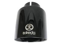 aFe Takeda Universal Exhaust Tip 2 - 1/2 IN Inlet x 4 - 1/2 IN Outlet x 7 IN L - Black - My Store