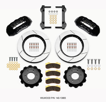compare product Wilwood TX6R Front Kit 15.50in Black 2010-Up Ford F150 (6 lug)