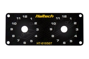 compare product Haltech Dual Switch Panel w/Yellow Knob