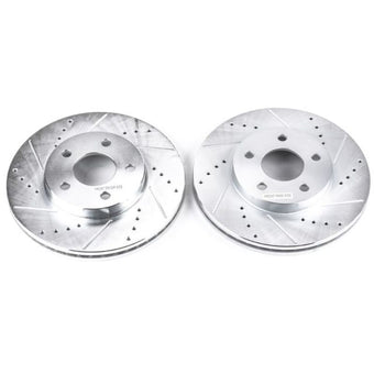 compare product Power Stop 07-10 Chevrolet Cobalt Front Evolution Drilled & Slotted Rotors - Pair