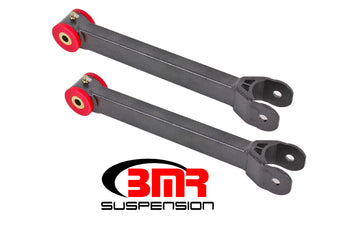 compare product BMR 16-17 6th Gen Camaro Non-Adj. Lower Trailing Arms (Polyurethane) - Black Hammertone