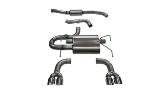 compare product Corsa 2008-2014 Subaru Impreza Hatchback STI 2.5L Turbo Manual Polished Sport Cat-Back Exhaust