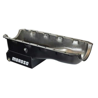 compare product Moroso BBC Mark IV 8in Deep Stroker Oil Pan w/Sump Tray