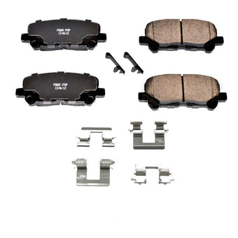 compare product Power Stop 12-15 Honda Pilot Rear Z17 Evolution Ceramic Brake Pads w/Hardware