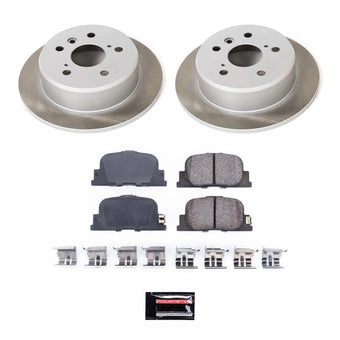 compare product Power Stop 00-01 Toyota Camry Rear Semi-Coated Rotor Kit
